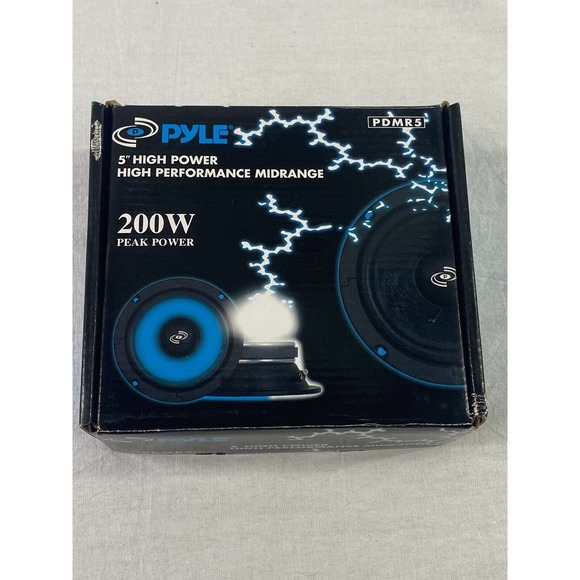 Pyle PDMR5 5 inch 400W Mid-Range Speaker - Black - Picture 1 of 7
